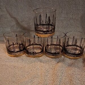 Industrial Design Whiskey Glass Set